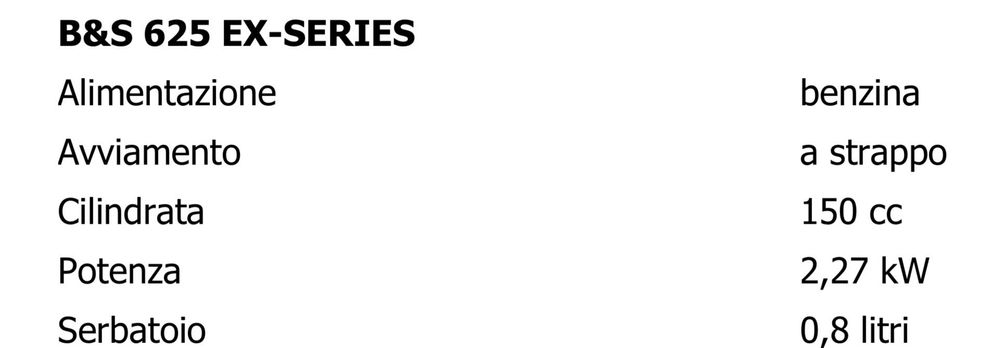 Косачка Briggs & Stratton 625 Exi-series