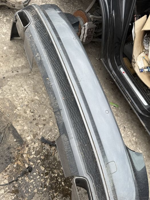 Задна Sline броня за Audi A7 4g8 C7 Ауди А7 Facelift 6 отвора
