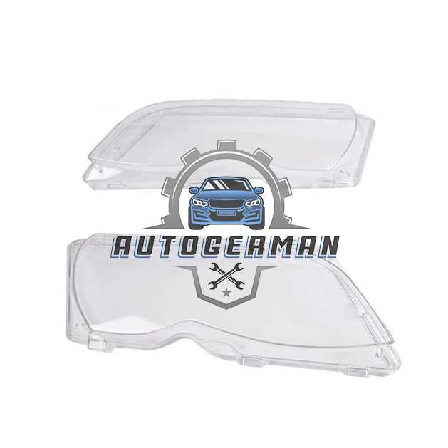 Капаци фарове BMW 3 Series E46 (02-04) стъкло фар крушки БМВ 3 Серия Е46 xenon