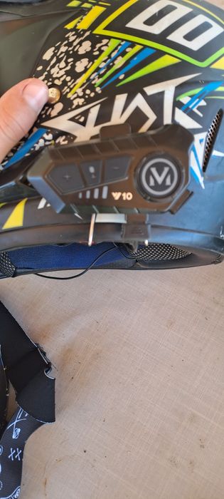 Vand casti full facecu 2 perechi de ochelari si cu intercom
