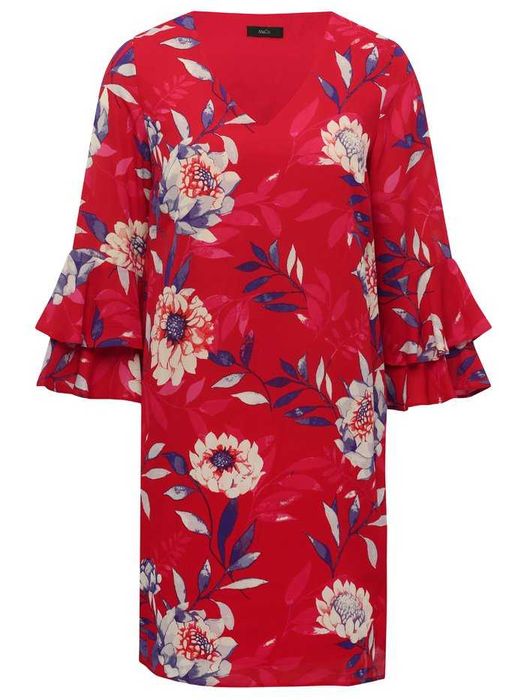 дълга рокля в зелено и бяло на Пламена бутик фешън, М§СО Л/ХЛ