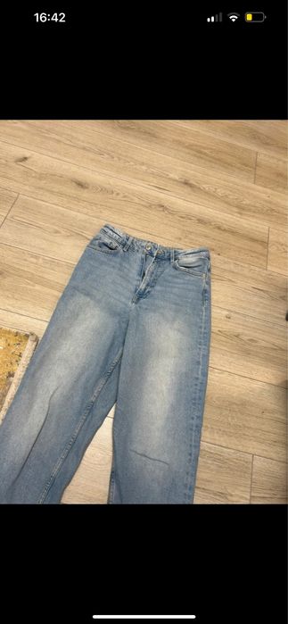 Blugi talie inalta H&M