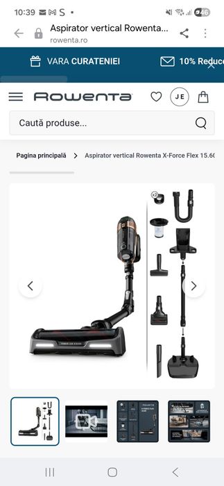 Aspirator Rowenta X-Force Flex 15.6