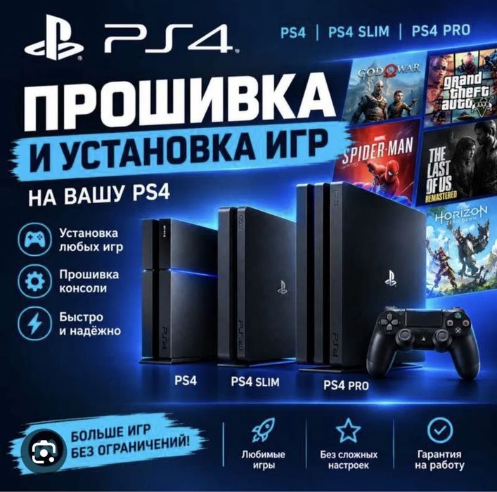 Прошивка пс4/ps4