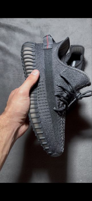 Adidas Yeezy 350 Static Black Reflective / PREMIUM