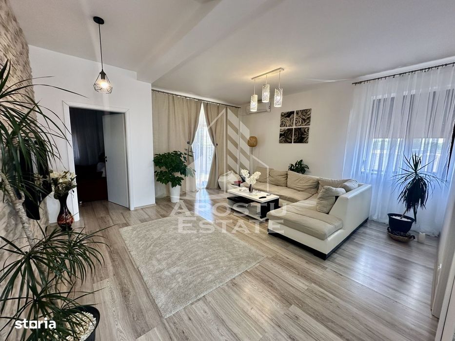 Duplex mobilat cu 5 camere la intrare in Giroc