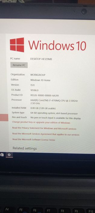 laptop Clevo Gaming light