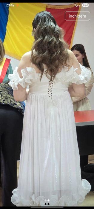 Rochie cununie alba