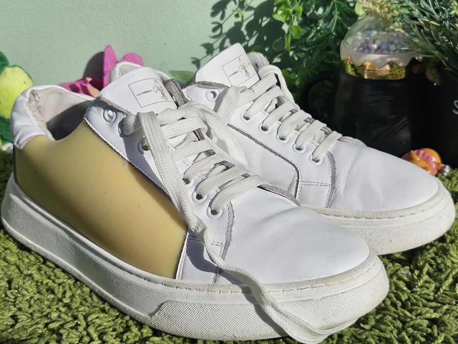 Италиански мъжки кецове от кожа N42