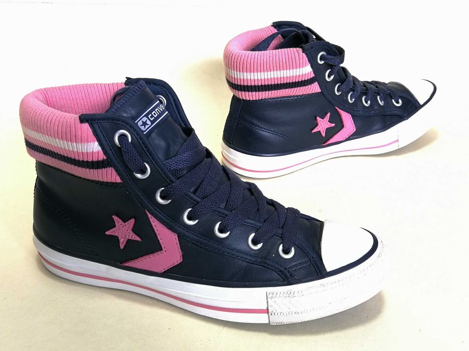 Ghete tenisi dama copii CONVERSE 38  39 - PIELE Vietnam Ca si NOU !!!