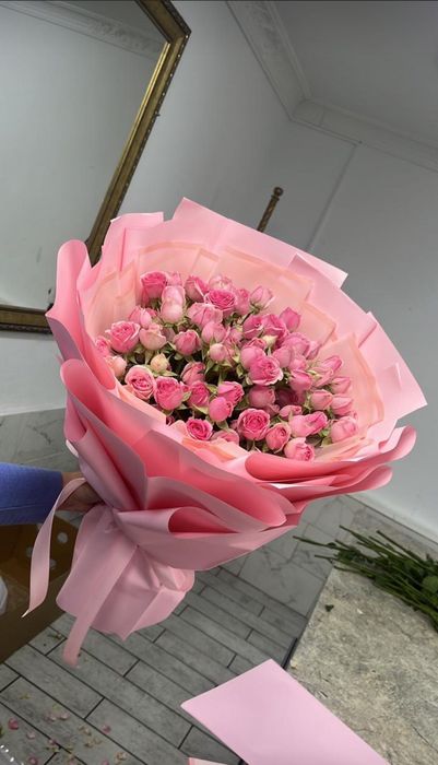 Цветы розы букеты