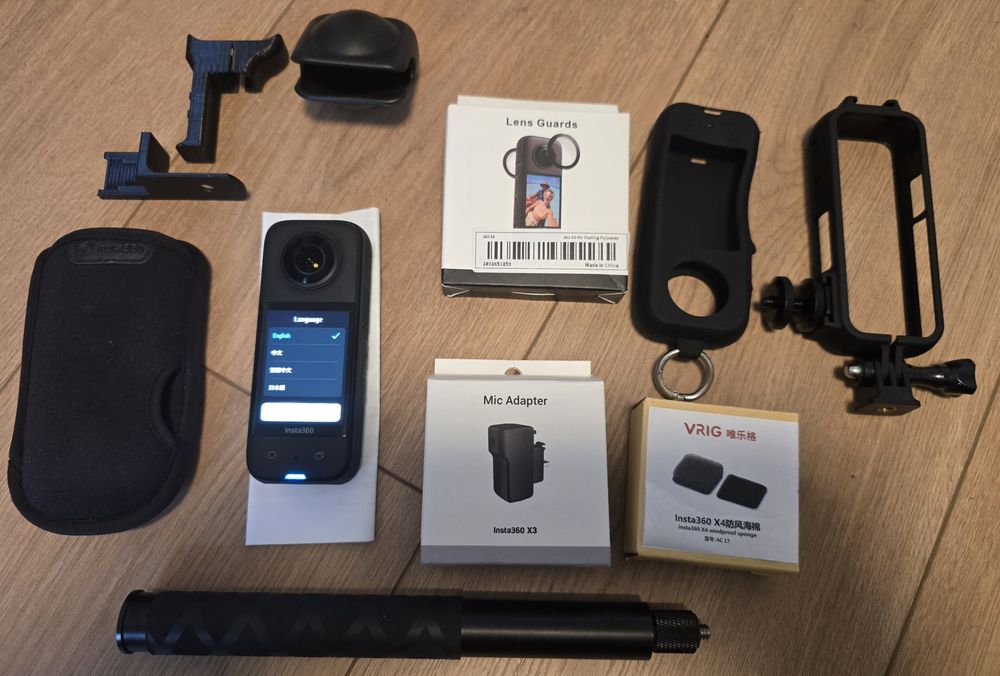 Insta360 x3 + accesorii