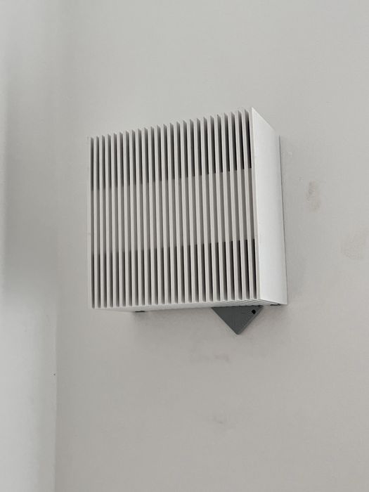 Установка приточного клапана