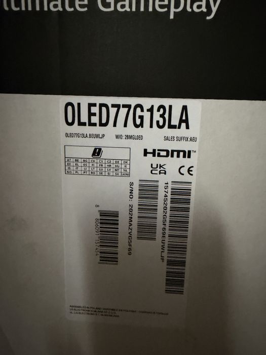 TV LG OLED G 77’’(195cm)