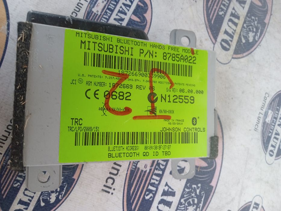 modul bluetooth mitsubishi asx