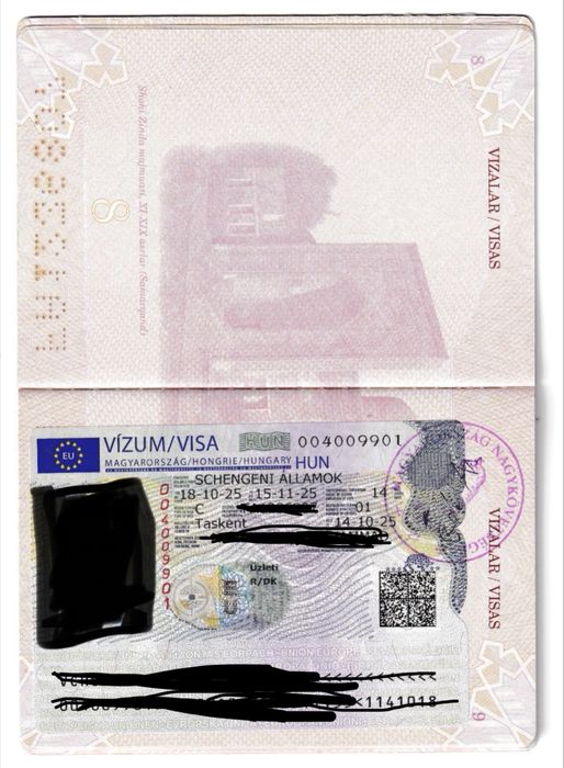 Виза в европу (шенген)