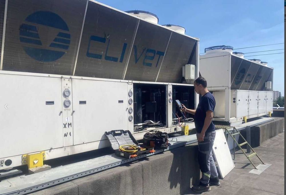 ремонт, обслуживание VRV, VRF, Чиллеров