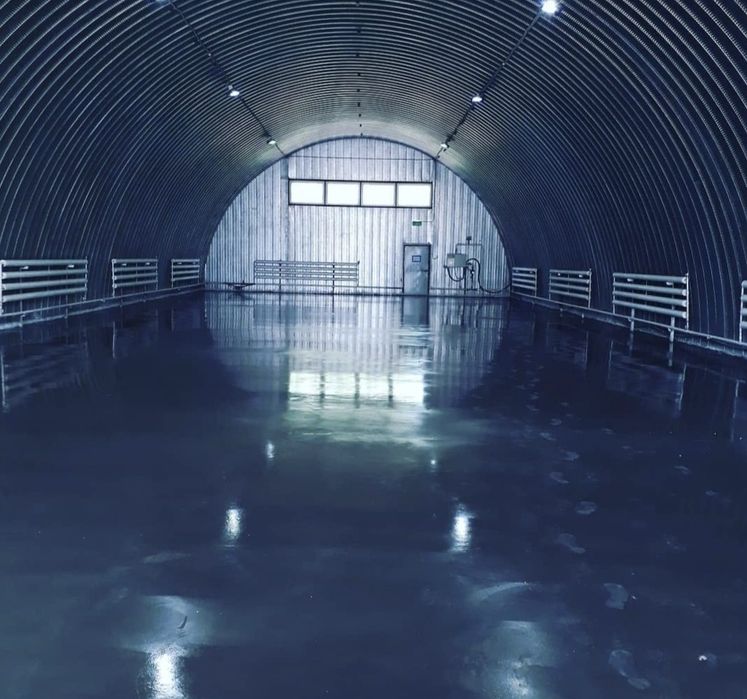 Промышленные топинговые полы стяжка