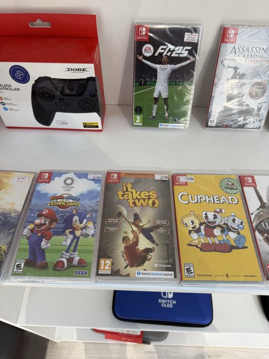 Огромный выбор игр для Nintendo Switch