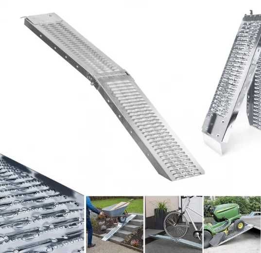 Метална рампа за мотор Сгъваема с 200кг товароносимост 180см