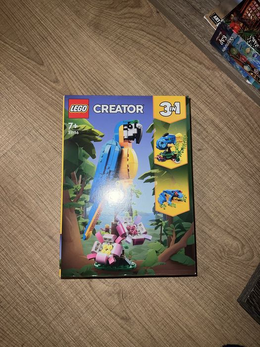 Лего фигурка LEGO Creator Exotic Parrot  3 в 1 лего папагал 3-in-1 31136