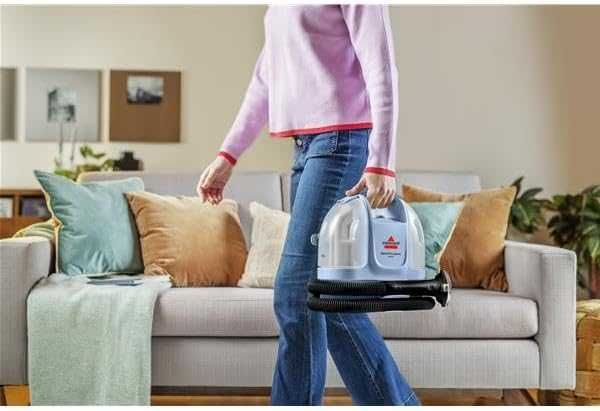 BISSELL SpotClean 4103N перяща прахосмукачка за почистване на тапицерии, килими, идеално за бързо почистване, мобилна, за мокро почистване