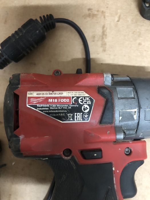 Filetanta Milwaukee M18 FDD 2 cu 2 baterii
