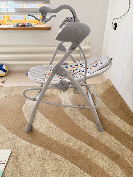 Музыкальные качели - шезлонг 2в 1