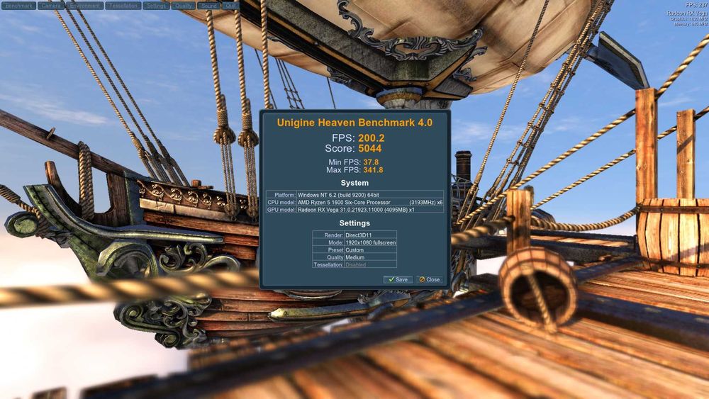 Геймърски Ryzen 5 1600AF ,Vega64 8GB,16GB RAM,256 m.2 SSD+2TB HDD,WIFI