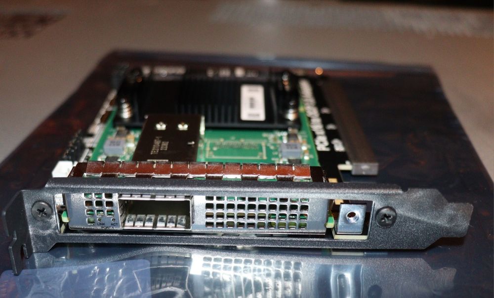 Kit Placa Retea Mellanox CX-5 100GbE MCX565A OCP 3.0 + Adaptor Pciex