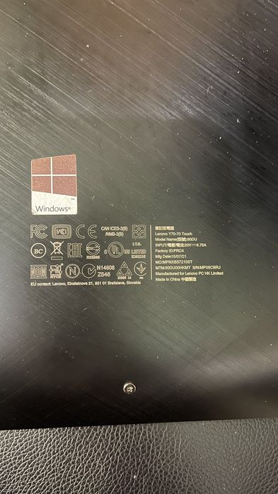 Lenovo Y70-70 за ЧАСТИ