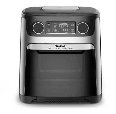 Friteuza cu aer cald TEFAL Easy Multifunction Fry FW5558E0, 15l, 1800W, negru