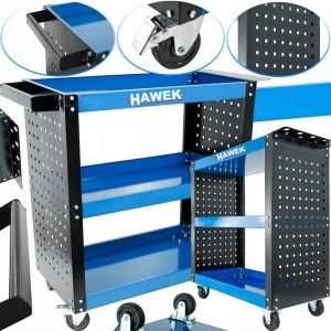 Количка за инструменти с 3 рафта HAWEK