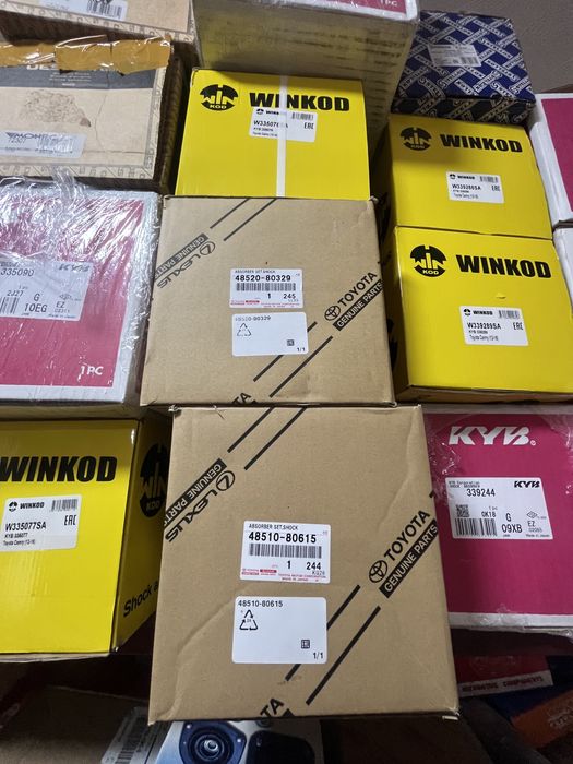 амортизаторы toyota highlander (08-12год)