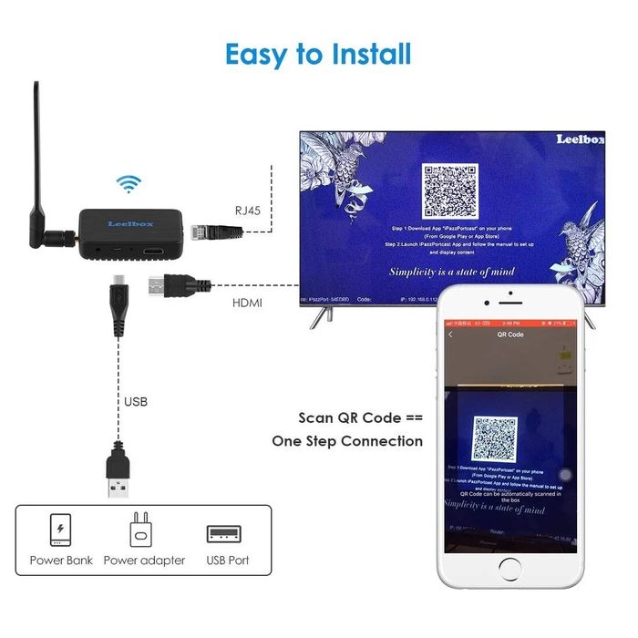 Wifi mirroring Display dongle