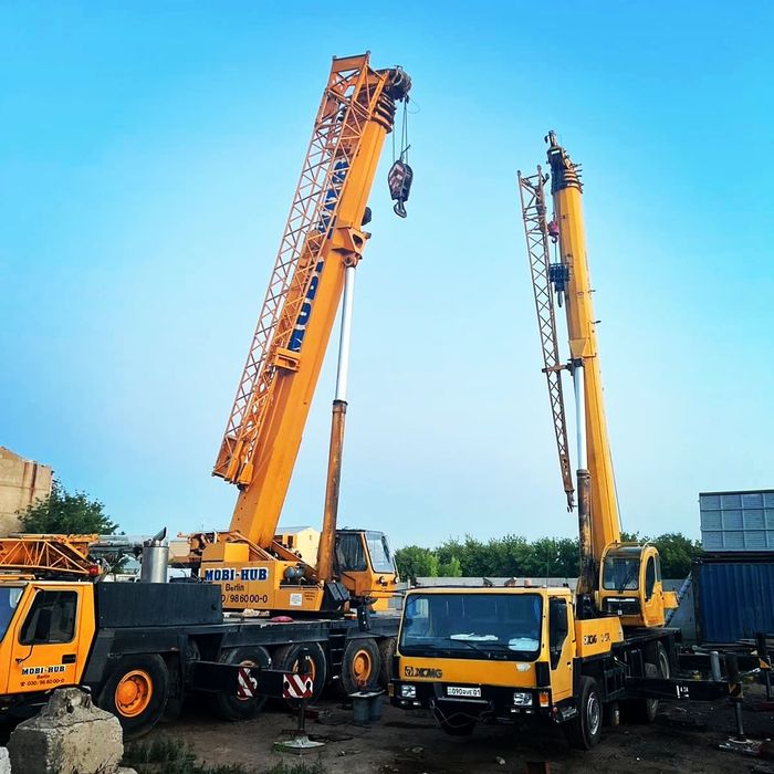 Услуги автокранов от 25т до 100т