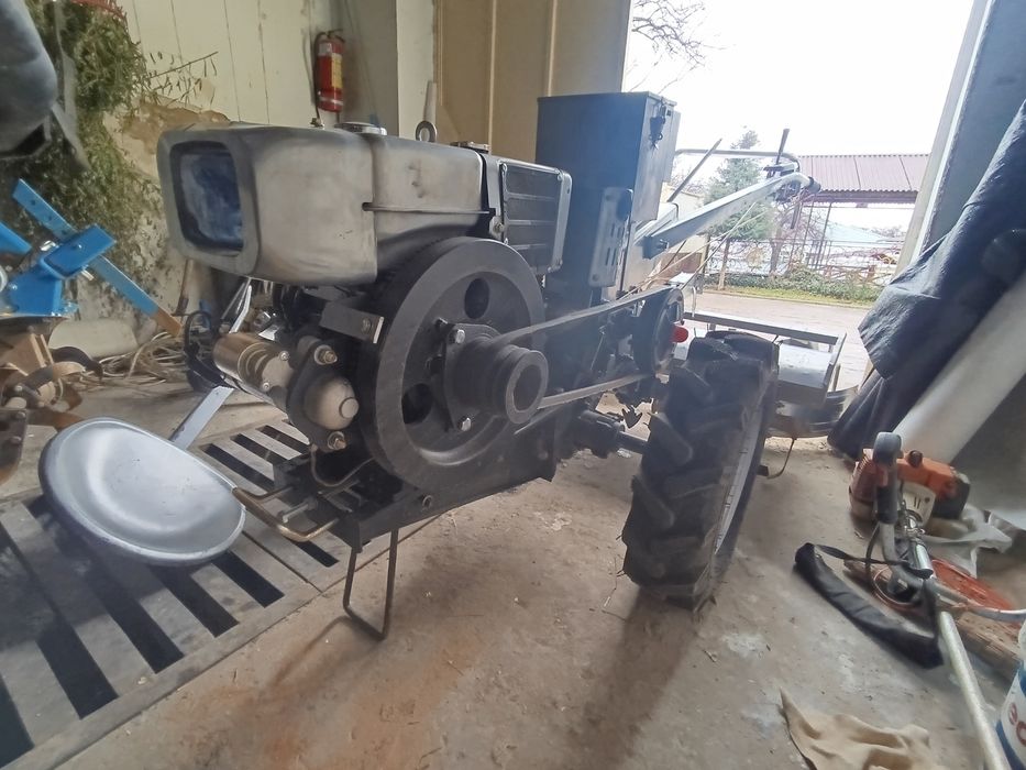 Скаут дизельный мотоблок