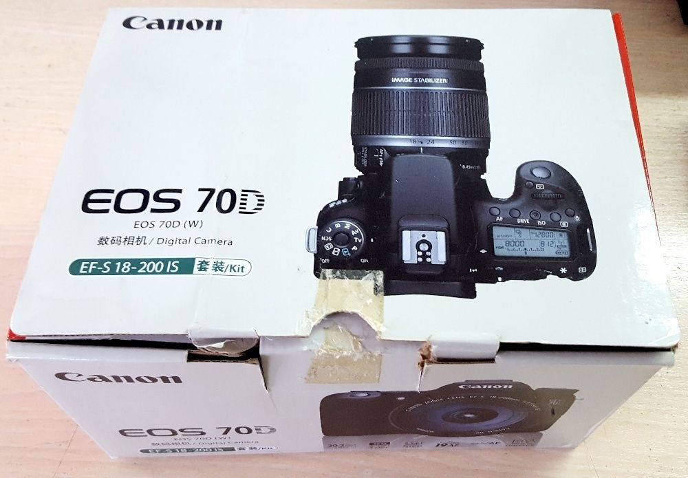 Фототаппарат CANON 70D