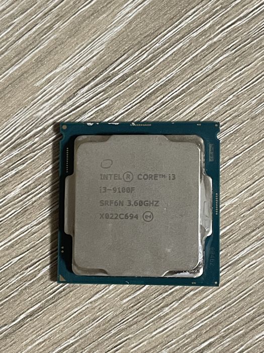 Procesor intel core i3 9100 f
