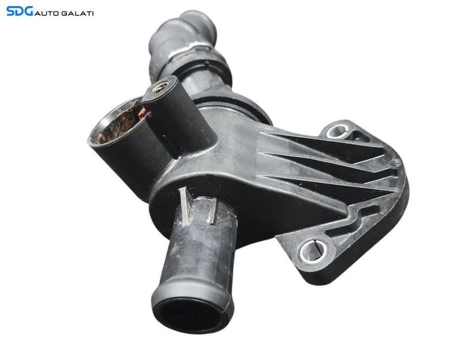 Corp Carcasa Termostat Lichid de Racire cu Cot Volkswagen Passat B6 2.0 FSI 2005 - 2010 Cod 06F121111G [N3136]
