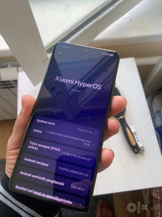 Poco x7 pro 5g 12/512