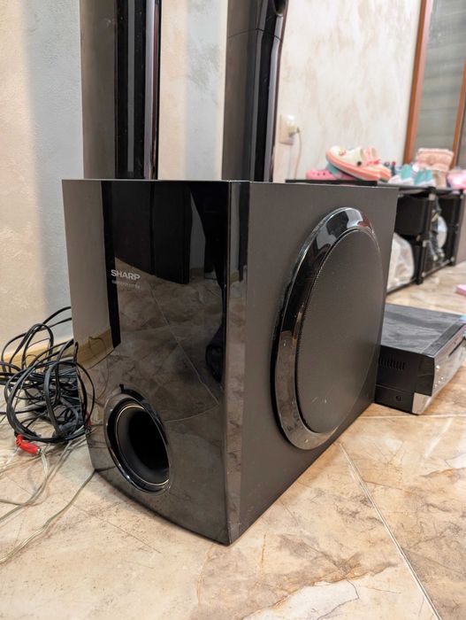 4 Колони и субуфер от домашно кино