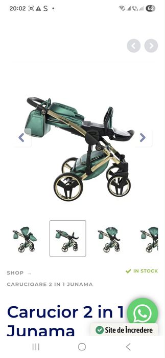 Caruț junama 2 in 1