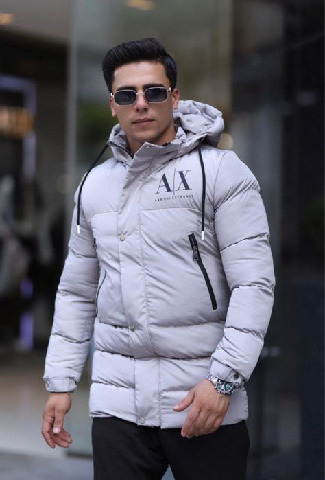 Geaca Armani Exchange alba