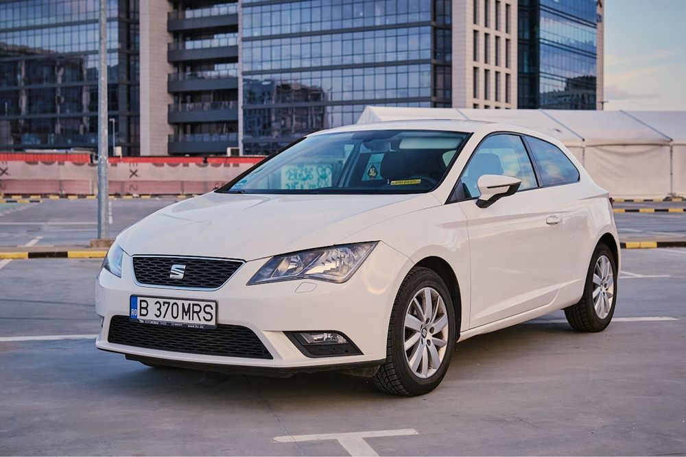 Seat Leon 1.2 TSI, 2013, alb - motor 90.000 km