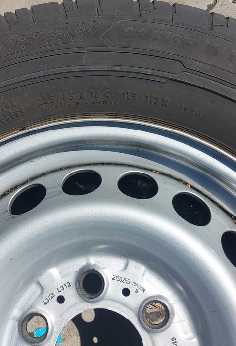 Jante Tabla Mercedes Sprinter Anvelope Vara Goodyear 235 65 r16C