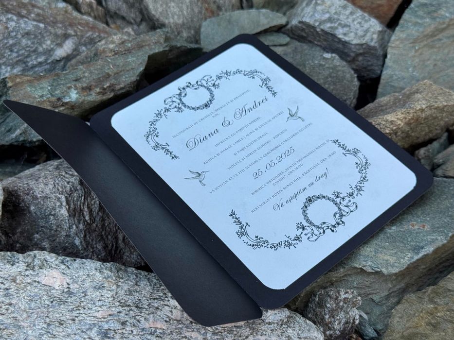 Invitații Nuntă, Botez, Aniversari și alte Evenimente – Personalizate