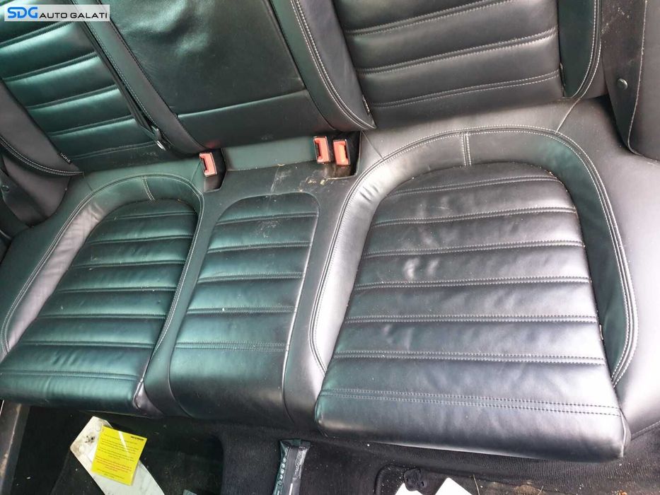 Interior Piele Neagra cu Incalzire Scaune Fata Stanga Dreapta Bancheta Sezut cu Spatar Volkswagen CC 2012 - 2017 [C3845] [C3838] [C3839]