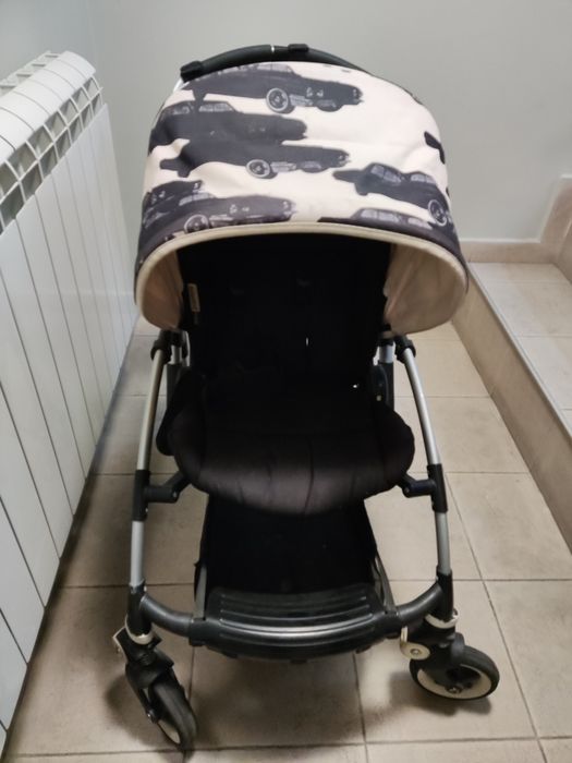 Детска количка, Limited edition Andy Warhol canopy (cars) Black seat I