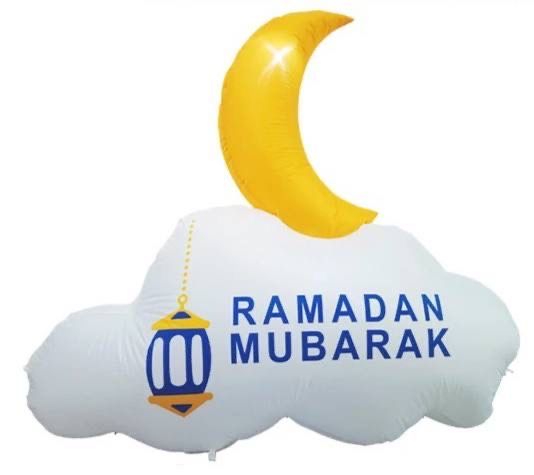 Декоративные надувные шары RAMADAN MUBARAK